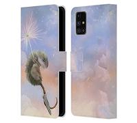 Head Case Designs Officially Licensed Ash Evans Dandelion Mouse Animals Leather Wallet Case Compatible With Samsung Galaxy M31s (2020)