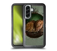Head Case Designs Officially Licensed Ash Evans Foundling Fawn Animals Ultra-Armoured Shockproof Case [Military Grade Protection] Compatible With Samsung Galaxy A56 5G
