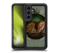 Head Case Designs Officially Licensed Ash Evans Foundling Fawn Animals Ultra-Armoured Shockproof Case [Military Grade Protection] Compatible With Samsung Galaxy S24+ 5G