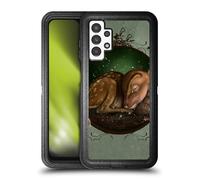 Head Case Designs Officially Licensed Ash Evans Foundling Fawn Animals Ultra-Armoured Shockproof Case [Military Grade Protection] Compatible With Samsung Galaxy A13 (2022)