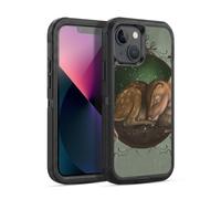 Head Case Designs Officially Licensed Ash Evans Foundling Fawn Animals Ultra-Armoured Shockproof Case [Military Grade Protection] Compatible With Apple iPhone 13
