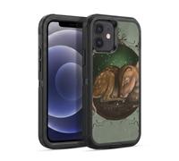 Head Case Designs Officially Licensed Ash Evans Foundling Fawn Animals Ultra-Armoured Shockproof Case [Military Grade Protection] Compatible With Apple iPhone 12 / iPhone 12 Pro