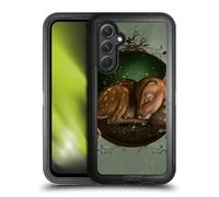 Head Case Designs Officially Licensed Ash Evans Foundling Fawn Animals Ultra-Armoured Shockproof Case [Military Grade Protection] Compatible With Samsung Galaxy A54 5G