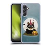 Head Case Designs Officially Licensed Ash Evans Halloween Cat Black Cats 2 Gel Case [Military Grade Protection] Compatible With Samsung Galaxy A54 5G