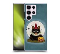 Head Case Designs Officially Licensed Ash Evans Halloween Cat Black Cats 2 Hard Back Case Compatible With Samsung Galaxy S23 Ultra 5G
