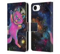 Head Case Designs Officially Licensed Ash Evans Lost In Space Graphics Leather Wallet Case Compatible With Apple iPhone 16e