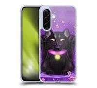 Head Case Designs Officially Licensed Ash Evans Lucky Black Cats Gel Case [Military Grade Protection] Compatible With Samsung Galaxy A36 5G