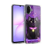 Head Case Designs Officially Licensed Ash Evans Lucky Black Cats Gel Case [Military Grade Protection] Compatible With Samsung Galaxy A07 4G