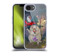 Head Case Designs Officially Licensed Ash Evans Magic Bunny Graphics Gel Case [Military Grade Protection] Compatible with Apple iPhone 16e and Compatible with MagSafe