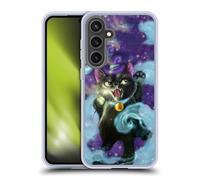 Head Case Designs Officially Licensed Ash Evans Magic Witch Black Cats Gel Case [Military Grade Protection] Compatible with Samsung Galaxy S24 FE and Compatible with MagSafe