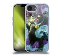 Head Case Designs Officially Licensed Ash Evans Magic Witch Black Cats Gel Case [Military Grade Protection] Compatible with Apple iPhone 16e and Compatible with MagSafe