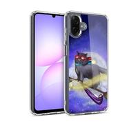 Head Case Designs Officially Licensed Ash Evans Night Fly Black Cats Gel Case [Military Grade Protection] Compatible With Samsung Galaxy A07 4G