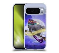 Head Case Designs Officially Licensed Ash Evans Night Fly Black Cats Gel Case [Military Grade Protection] Compatible with Google Pixel 10 Pro XL and Compatible with MagSafe