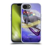 Head Case Designs Officially Licensed Ash Evans Night Fly Black Cats Gel Case [Military Grade Protection] Compatible with Apple iPhone 16e and Compatible with MagSafe