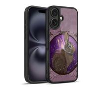 Head Case Designs Officially Licensed Ash Evans Rabbit Animals Gel Armour Case [Military Grade Protection] Compatible With Apple iPhone 16