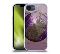 Head Case Designs Officially Licensed Ash Evans Rabbit Animals Gel Case [Military Grade Protection] Compatible with Apple iPhone 16e and Compatible with MagSafe