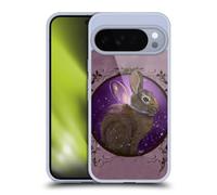 Head Case Designs Officially Licensed Ash Evans Rabbit Animals Gel Case [Military Grade Protection] Compatible with Google Pixel 10 Pro XL and Compatible with MagSafe