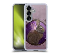 Head Case Designs Officially Licensed Ash Evans Rabbit Animals Gel Case [Military Grade Protection] Compatible with Samsung Galaxy S25 and Compatible with MagSafe
