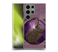 Head Case Designs Officially Licensed Ash Evans Rabbit Animals Hard Back Case Compatible With Samsung Galaxy S24 Ultra 5G