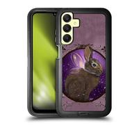 Head Case Designs Officially Licensed Ash Evans Rabbit Animals Ultra-Armoured Shockproof Case [Military Grade Protection] Compatible With Samsung Galaxy A25 5G