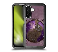 Head Case Designs Officially Licensed Ash Evans Rabbit Animals Ultra-Armoured Shockproof Case [Military Grade Protection] Compatible With Samsung Galaxy A26 5G
