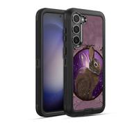 Head Case Designs Officially Licensed Ash Evans Rabbit Animals Ultra-Armoured Shockproof Case [Military Grade Protection] Compatible With Samsung Galaxy S23+ 5G