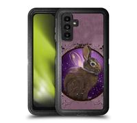 Head Case Designs Officially Licensed Ash Evans Rabbit Animals Ultra-Armoured Shockproof Case [Military Grade Protection] Compatible With Samsung Galaxy A13 5G (2021)