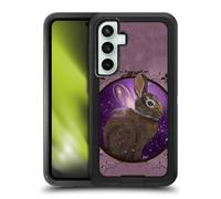 Head Case Designs Officially Licensed Ash Evans Rabbit Animals Ultra-Armoured Shockproof Case [Military Grade Protection] Compatible With Samsung Galaxy S23 FE 5G