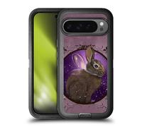 Head Case Designs Officially Licensed Ash Evans Rabbit Animals Ultra-Armoured Shockproof Case [Military Grade Protection] Compatible With Google Pixel 9 Pro XL