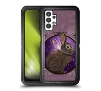 Head Case Designs Officially Licensed Ash Evans Rabbit Animals Ultra-Armoured Shockproof Case [Military Grade Protection] Compatible With Samsung Galaxy A13 (2022)