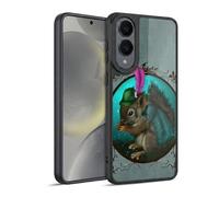 Head Case Designs Officially Licensed Ash Evans Squirrel Animals Gel Armour Case [Military Grade Protection] Compatible With Samsung Galaxy S25 Edge