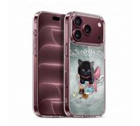 Head Case Designs Officially Licensed Ash Evans Tea Black Cats Gel Case [Military Grade Protection] Compatible With Apple iPhone 18 Pro