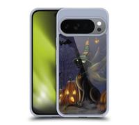 Head Case Designs Officially Licensed Ash Evans The Witching Time Black Cats Gel Case [Military Grade Protection] Compatible with Google Pixel 10 and Compatible with MagSafe