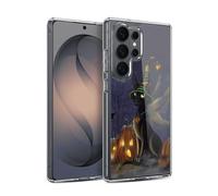 Head Case Designs Officially Licensed Ash Evans The Witching Time Black Cats Gel Case [Military Grade Protection] Compatible with Samsung Galaxy S26 Ultra and Compatible with MagSafe