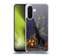 Head Case Designs Officially Licensed Ash Evans The Witching Time Black Cats Gel Case [Military Grade Protection] Compatible With Samsung Galaxy A26 5G