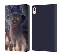 Head Case Designs Officially Licensed Ash Evans Toil And Trouble Graphics Leather Wallet Case Compatible With Apple iPad mini (2021/2024)