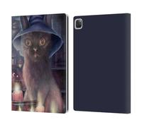 Head Case Designs Officially Licensed Ash Evans Toil And Trouble Graphics Leather Wallet Case Compatible With Apple iPad Pro 12.9 2020/2021/2022