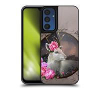 Head Case Designs Officially Licensed Ash Evans White Deer Animals Gel Armour Case [Military Grade Protection] Compatible With Samsung Galaxy A15