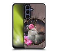 Head Case Designs Officially Licensed Ash Evans White Deer Animals Gel Armour Case [Military Grade Protection] Compatible With Samsung Galaxy S25 FE