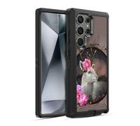 Head Case Designs Officially Licensed Ash Evans White Deer Animals Ultra-Armoured Shockproof Case [Military Grade Protection] Compatible With Samsung Galaxy S24 Ultra 5G
