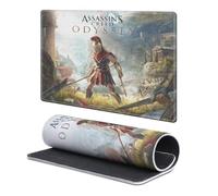 Head Case Designs Officially Licensed Assassin's Creed Alexios Final Shot Odyssey Key Art 9.84 x 11.81 x 0.12 inches (250 x 300 mm) - S Gaming Office Desk PC Keyboard Mouse Mat Pad