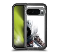 Head Case Designs Officially Licensed Assassin's Creed Altaïr Half Key Art Ultra-Armoured Shockproof Case [Military Grade Protection] Compatible With Google Pixel 10