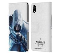 Head Case Designs Officially Licensed Assassin's Creed Altaïr Hidden Blade Key Art Leather Wallet Case Compatible With Apple iPhone XR
