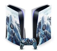 Head Case Designs Officially Licensed Assassin's Creed Altaïr Hidden Blade Key Art Vinyl Faceplate Gaming Skin Decal Compatible With Sony PlayStation 5 PS5 Disc Edition Console & DualSense Controller
