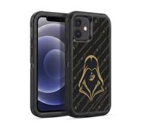 Head Case Designs Officially Licensed Assassin's Creed Altaïr Silhouette 15th Anniversary Graphics Ultra-Armoured Shockproof Case [Military Grade] Compatible With Apple iPhone 12 / iPhone 12 Pro
