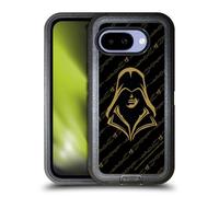 Head Case Designs Officially Licensed Assassin's Creed Altaïr Silhouette 15th Anniversary Graphics Ultra-Armoured Shockproof Case [Military Grade Protection] Compatible With Google Pixel 9A