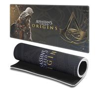 Head Case Designs Officially Licensed Assassin's Creed Bayek Origins Graphics 23.6 x 11.8 in (600 x 300 mm) - Large Gaming Office Desk PC Keyboard Mouse Mat Pad