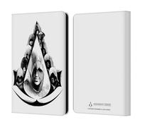 Head Case Designs Officially Licensed Assassin's Creed Characters Legacy Logo Leather Wallet Case Compatible With Amazon Kindle Paperwhite 6