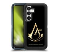 Head Case Designs Officially Licensed Assassin's Creed Crest 15th Anniversary Graphics Ultra-Armoured Shockproof Case [Military Grade Protection] Compatible With Samsung Galaxy S24 5G