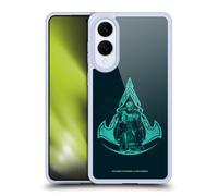 Head Case Designs Officially Licensed Assassin's Creed Crest And Female Eivor Valhalla Compositions Gel Case [Military Grade Protection] Compatible With Samsung Galaxy S25 Edge